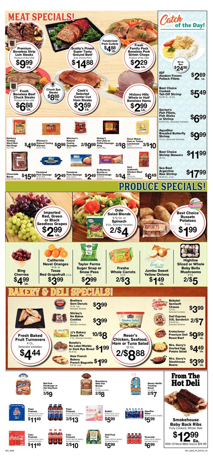 Scotty's Ranchland Foods | Ad Specials